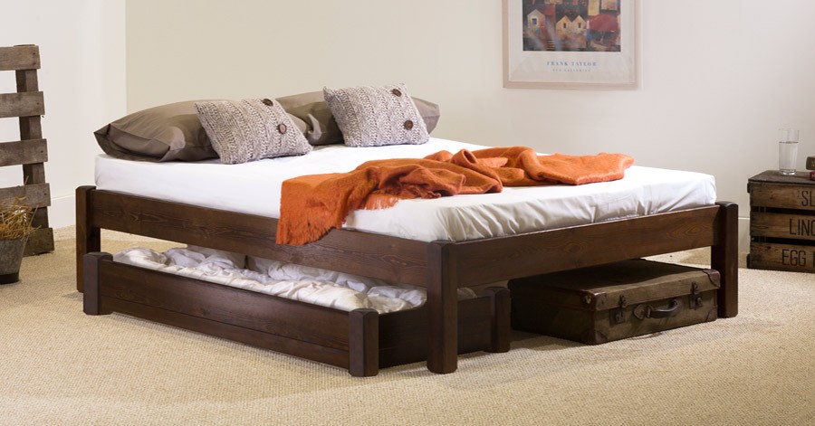 Кровать лофт из натурального дерева и металла – создайте уютную атмосферу в своей спальне