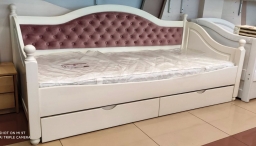 Кровать деревянная Прованс с ящиками