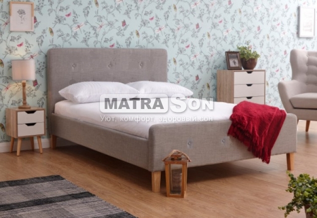 Кровать Металл-Дизайн Жозефина деревянные ножки
