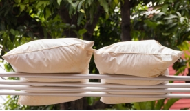 Как стирать подушку с синтетическим наполнителем?